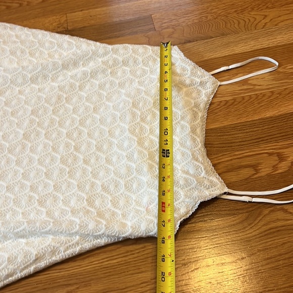 NWT Anthropologie Ruffled Crochet Midi Dress Size SP - Picture 6 of 12